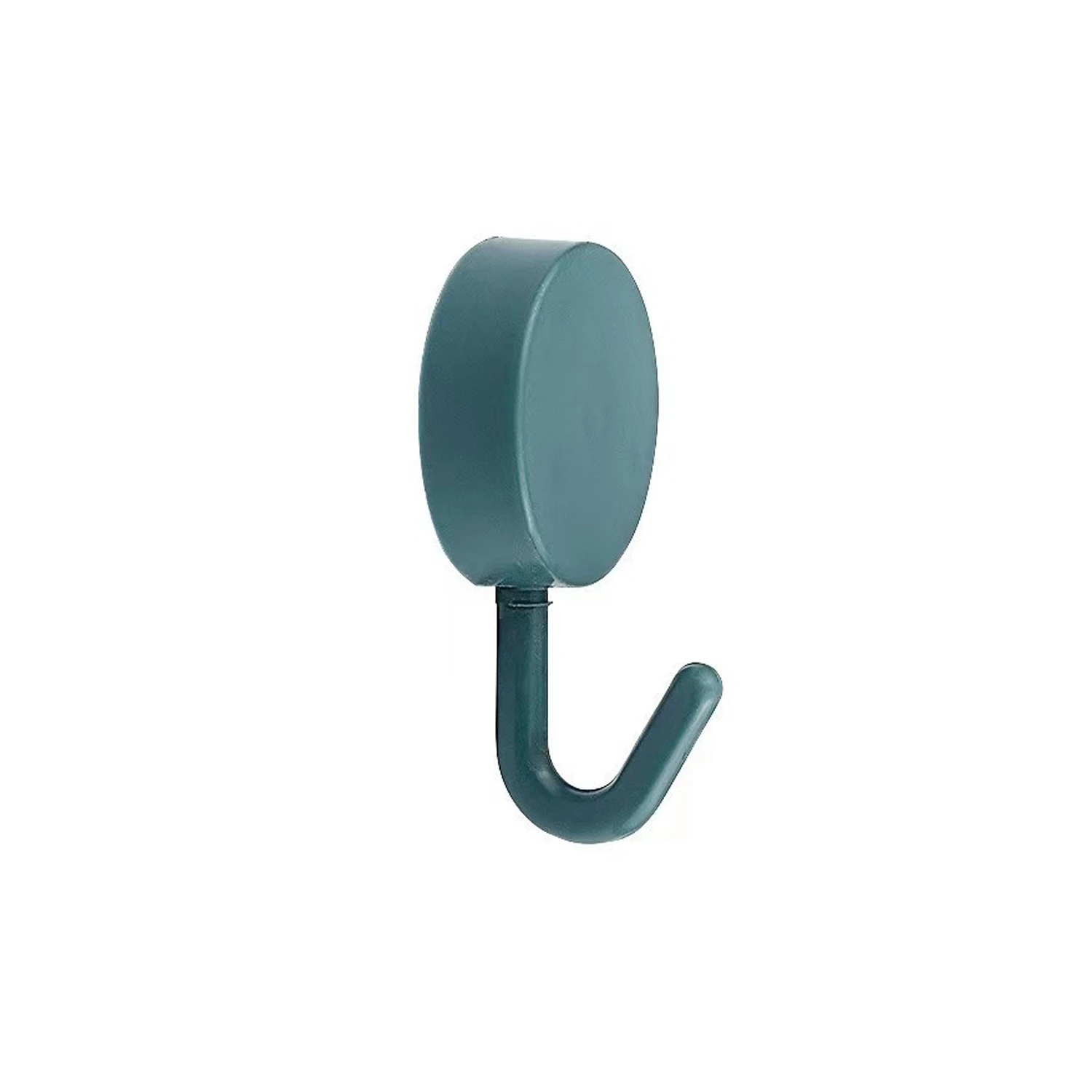 Set of 10 Colorful Round Self-Adhesive Wall Hooks for Home Décor and Organization