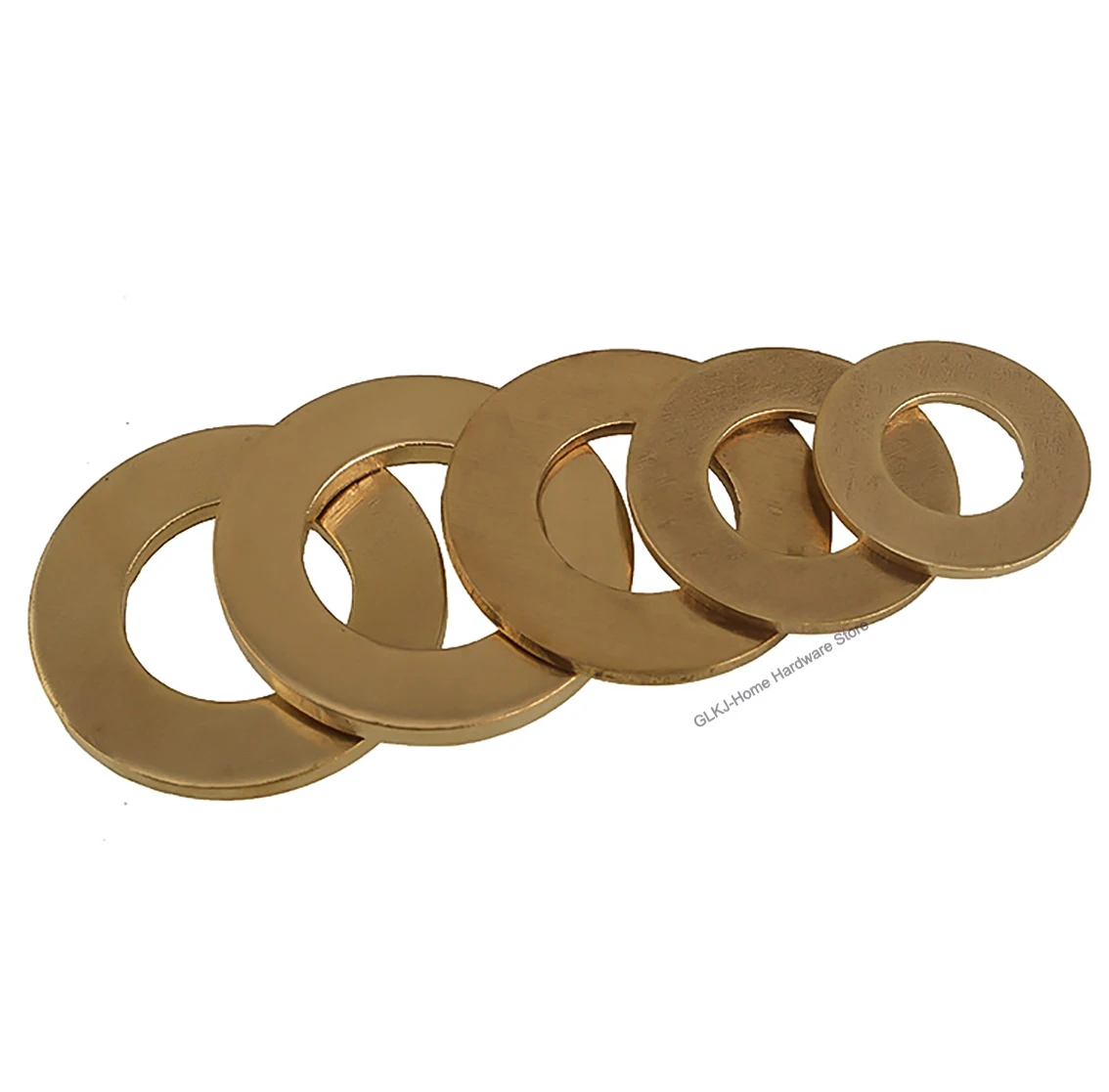 Washer Gasket Set Copper Washer Set Copper Washer Washer Gasket Brass Washer Washer Seal Set Copper Washers Solid Brass Gasket M3 M4 M5 M6 M8 M10 M12 M14 M16 M22 M24 GB97 Copper Flat Washer O-ring Gasket Thick 0.5/0.8/1/1.2-4mm