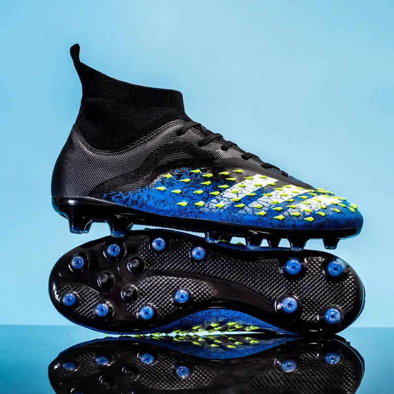 2024 Outdoor Training Anti slip and Durable Football Shoes for Male and Female Household Students Professional Competition Shoes