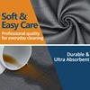 3PCS Carbon Microfiber Cleaning Cloth Lint Free Reusable Kitchen Dish Cloth Glass Window Polishing Streak Free Miracle Clean Rag 4