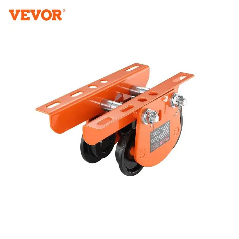 Electric Hoist VEVOR Manual Trolley 0.5/1 Ton Capacity for PA200 PA250 PA300 PA400 PA500 Push Beam Trolley with Dual Wheels electric hoist