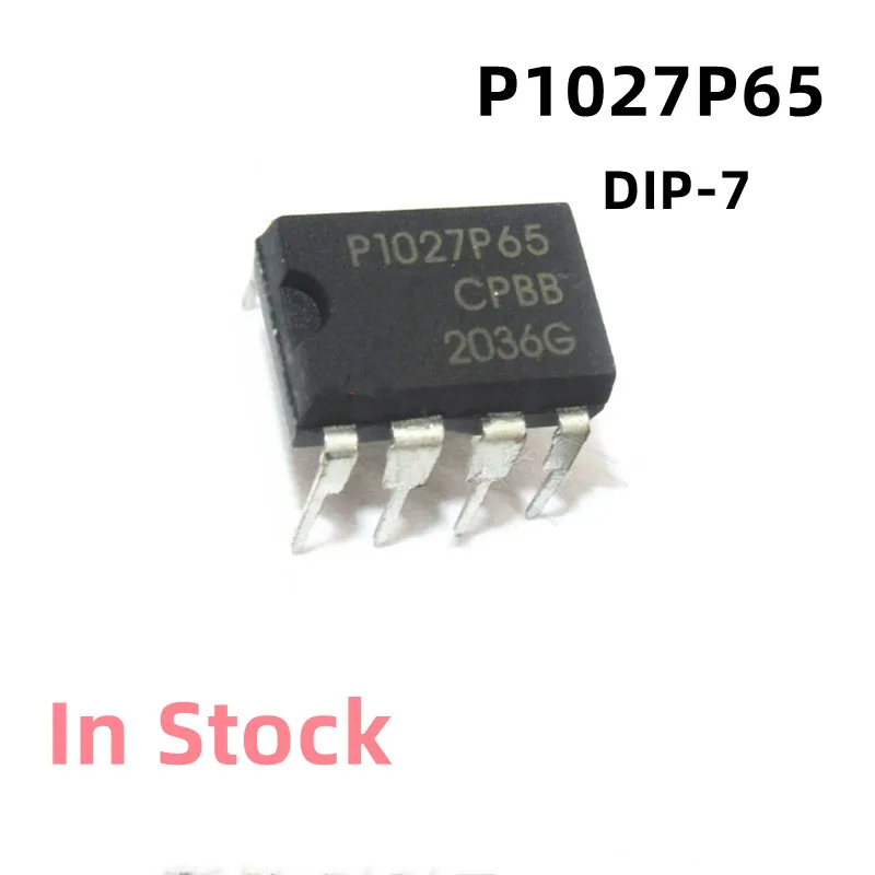 

10 шт./партия P1027P65 NCP1027P65G DIP-7 управление питанием IC оригинальная новая фотография
