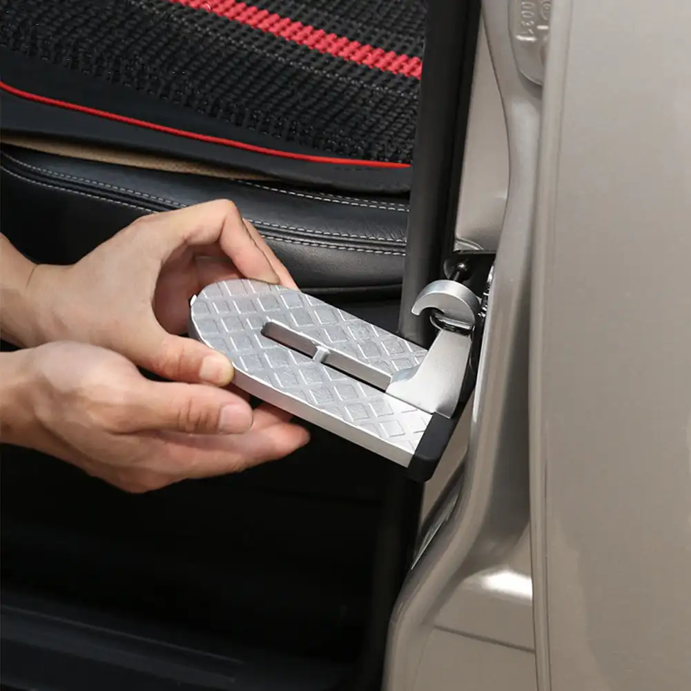 Foldable Car Roof Rack Step Car Door Step Multifunction Universal Latch