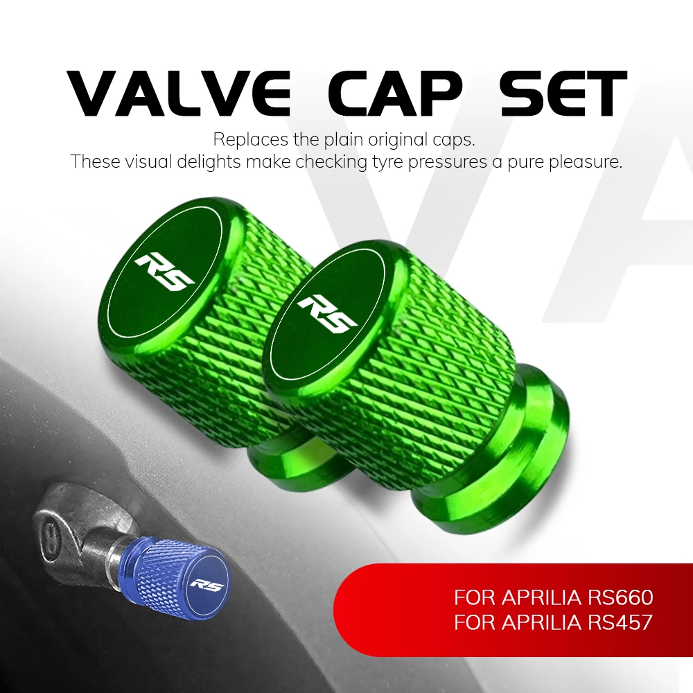 Motorcycle Standard Valve Cap Set
