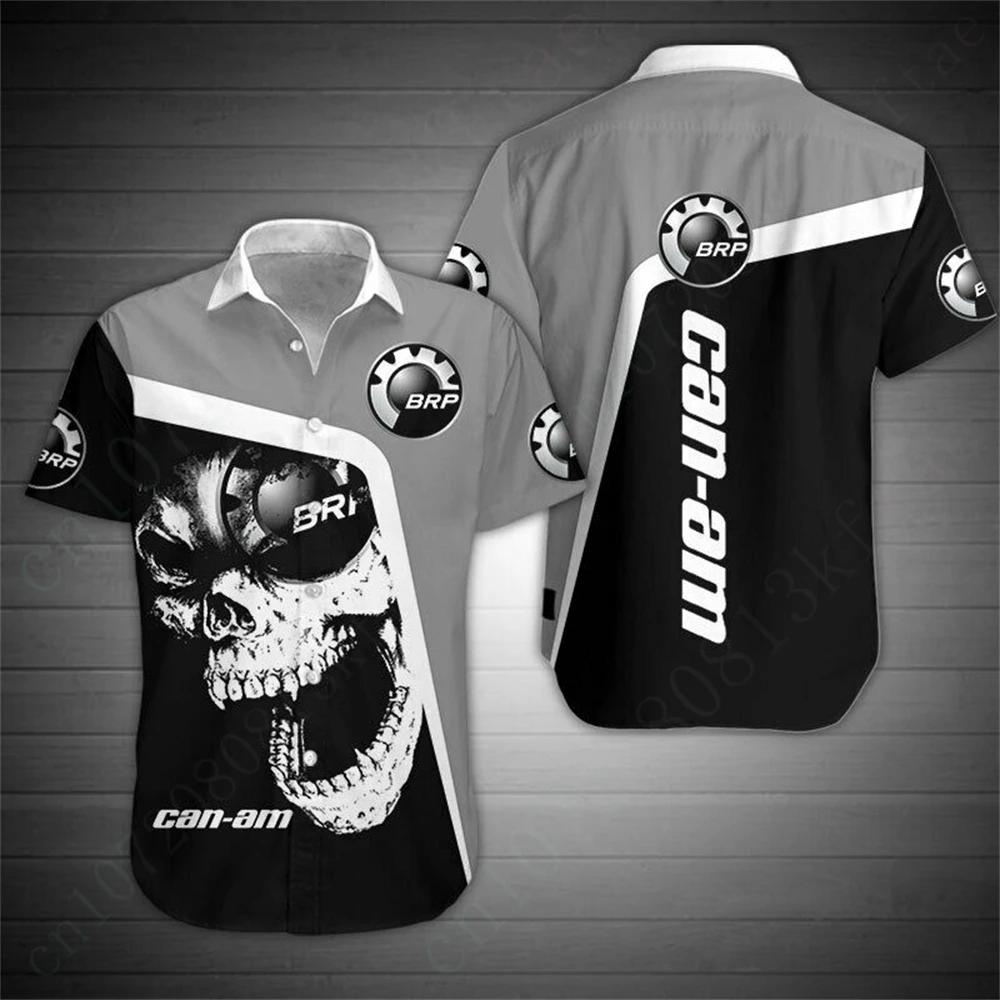 

Can-am Shirts And Blouses Unisex Clothing Casual Luxury Button Cardigan Anime Oversized T-shirt Harajuku Shirts For Men Women