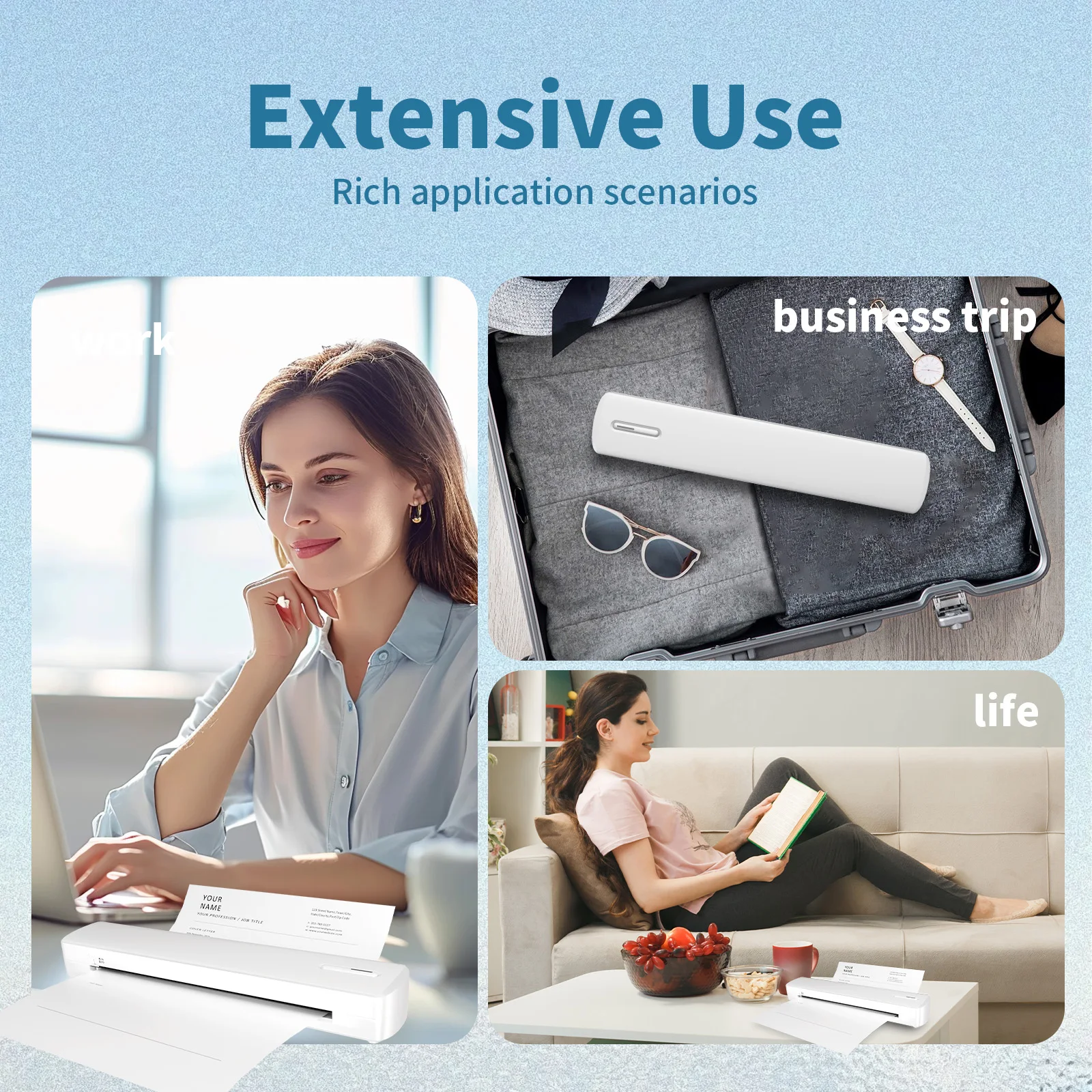Portable Printer Wireless Inkless 4