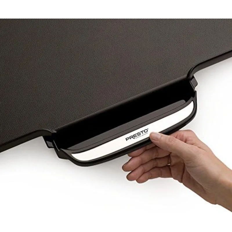 07061 22-inch Electric Griddle With Removable Handles, Black, 22-inch 6