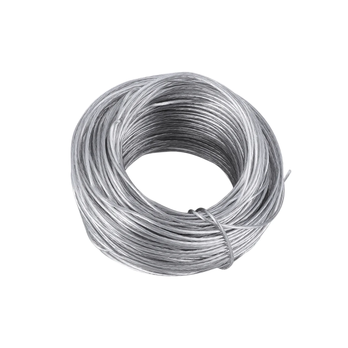 

305M Rubberized Wire Rope and 20sets Photo Frame Hanging Hooks Kit Picture Hangers Picture Hanging Wire Set