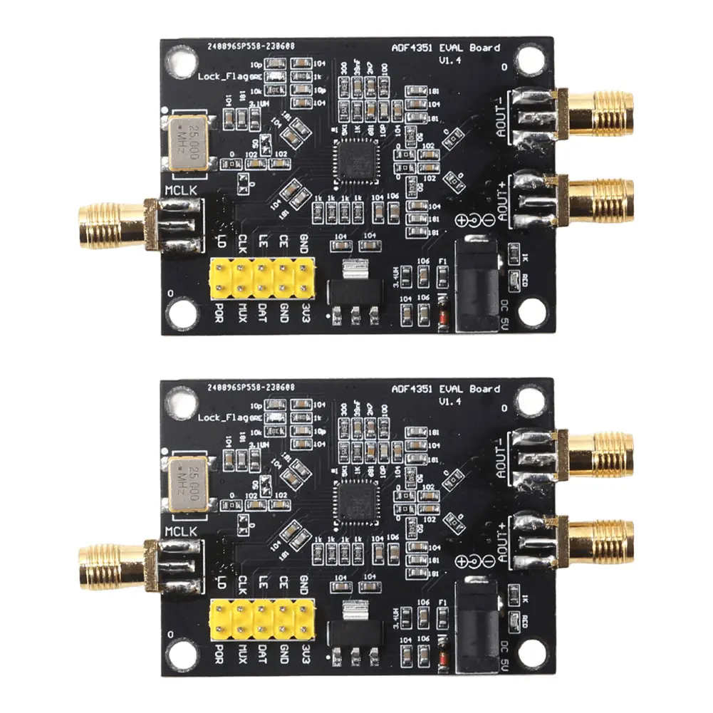 35M-4.4GHz PLL RF Signal Source ADF4350/ADF4351 Phase Locked Loop Frequency Synthesizer 5V Signal Generator Module