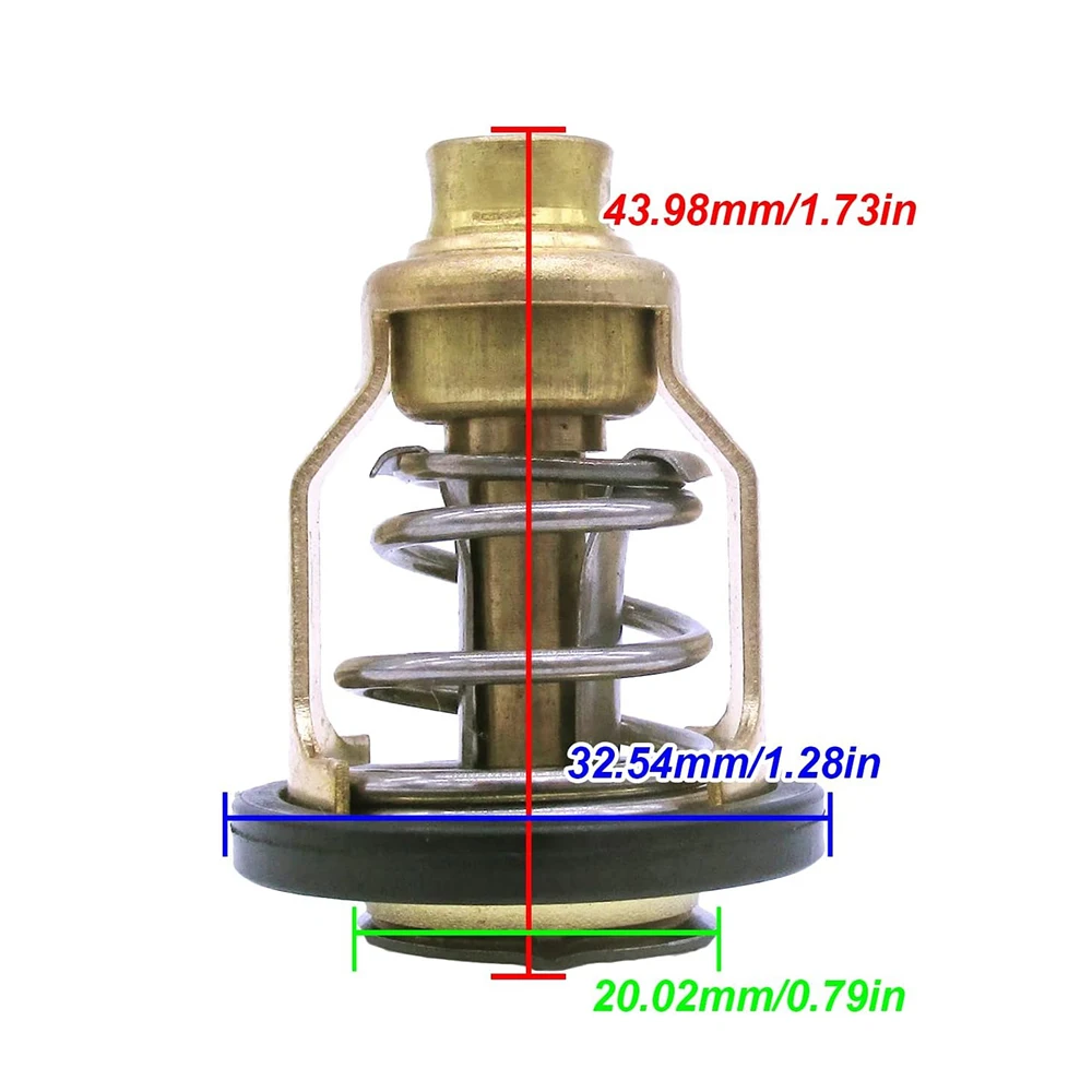 67F-12411-01 Yamaha F75 F80 F90 F150 VF250 보트 엔진용 온도 조절기