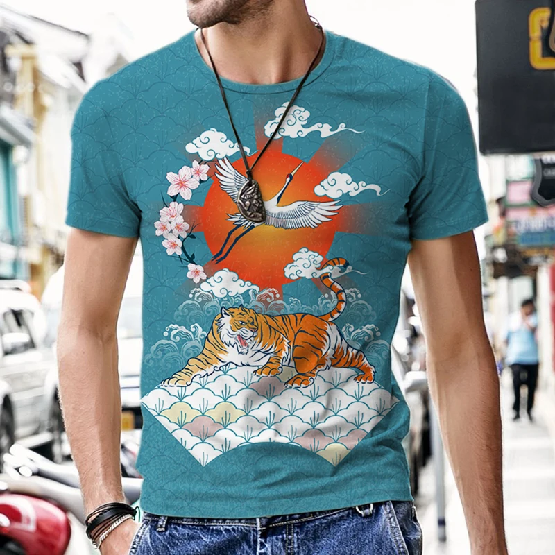 

Clothes Men's T-shirts Fashion Short Sleeve Casual Tees Funny O-Neck Cool Tops Loose Style Streetwear Oversized Harajuku Hip Hop