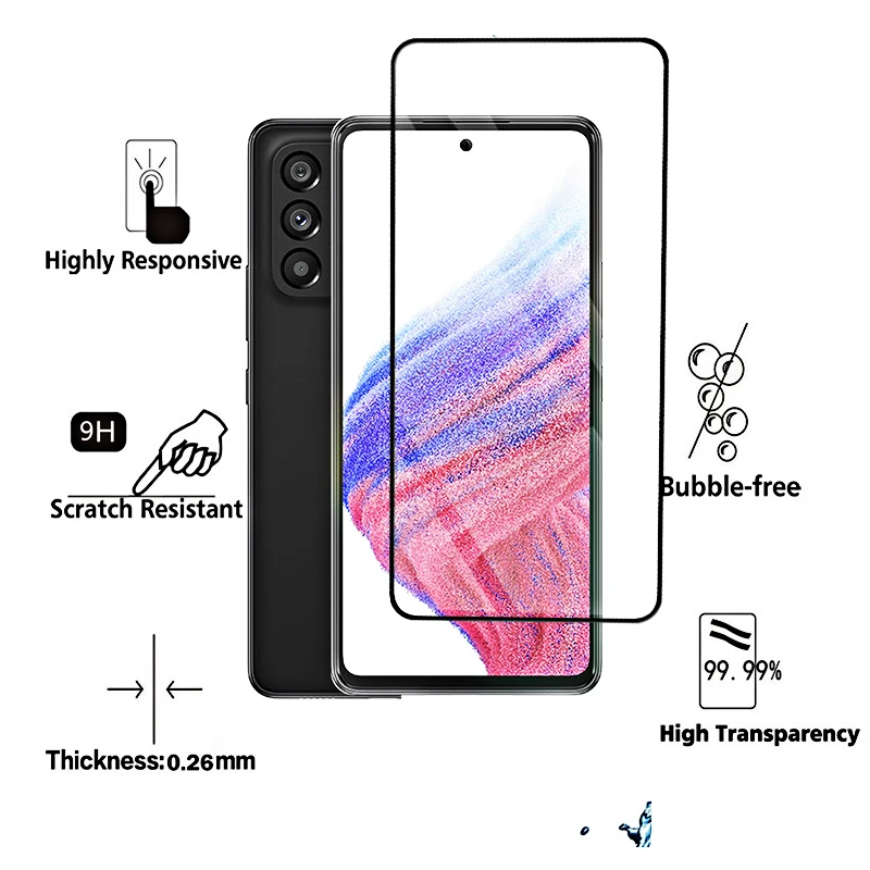 Premium Protective Glass Screen Protector for Samsung Galaxy Series