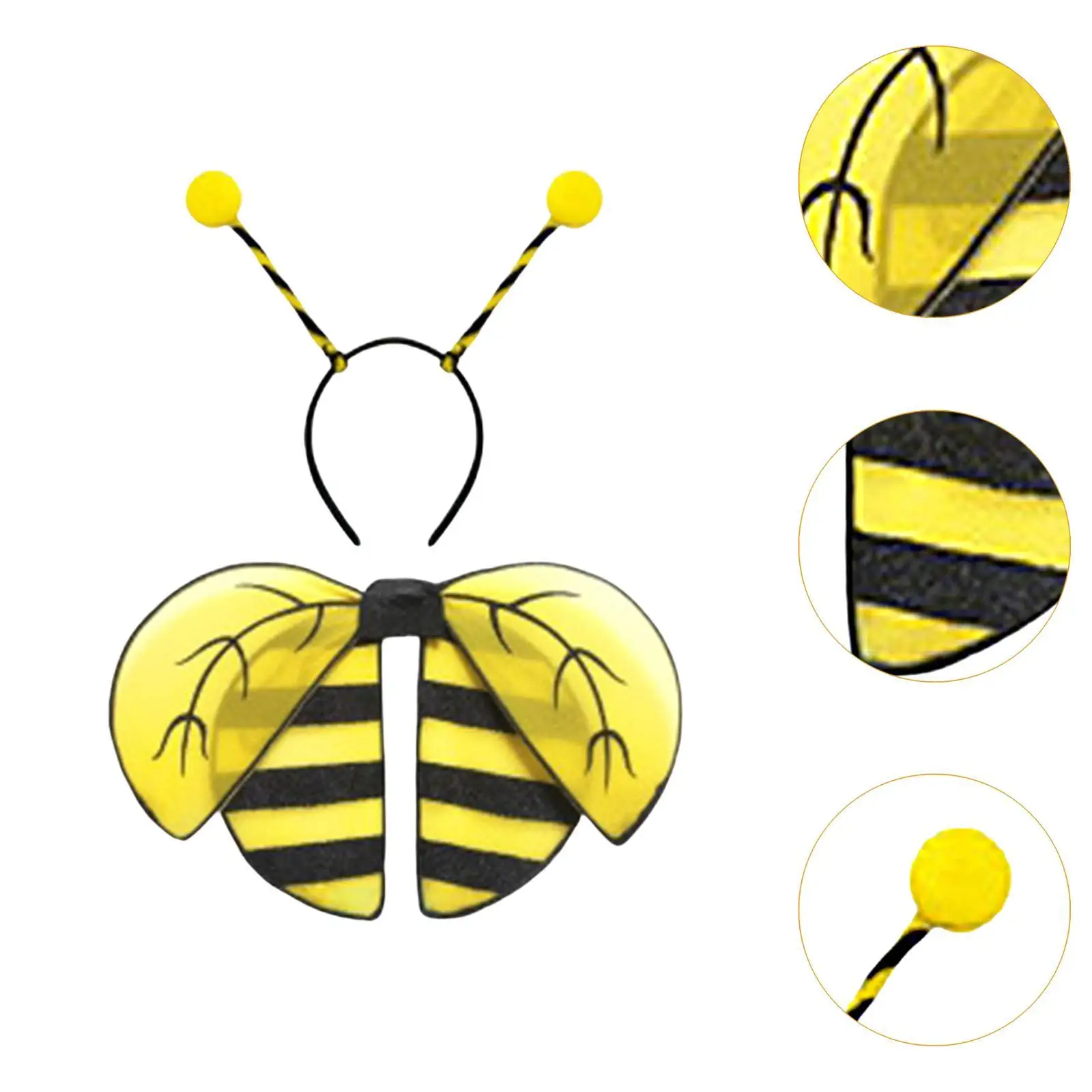 Bee Costume Photography Prop Kids Funny Bumble Bee Headband Carnival Role Playing Festival Birthday Children's Day cosplay costume