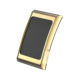 Premium 22mm Metal Frame Shockproof Watch Protective Case (Gold)