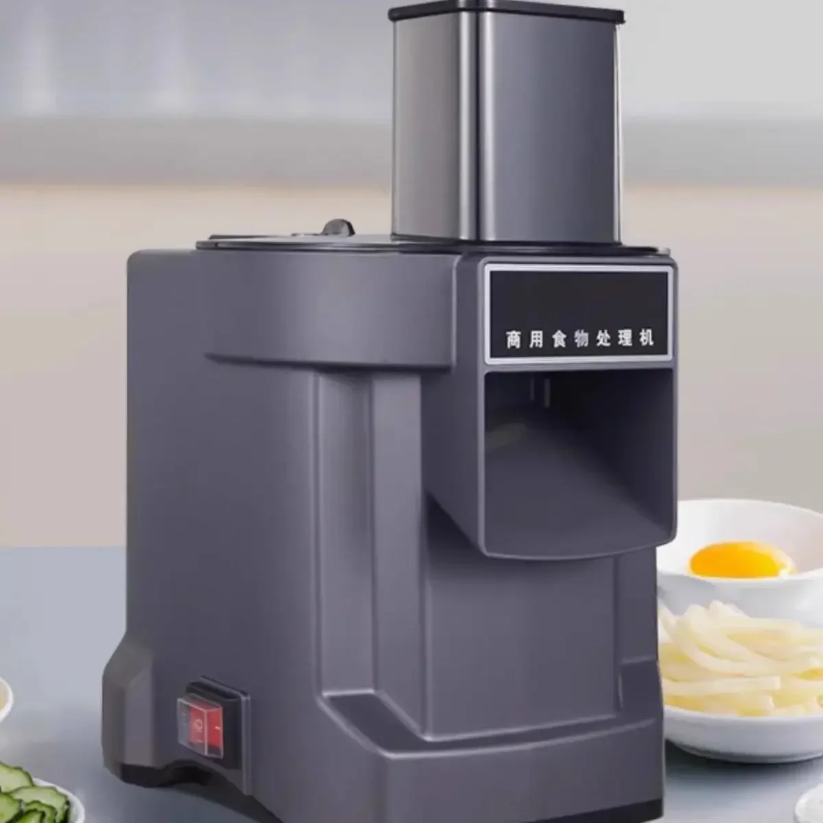 110V 220V Electric Food Slicer Commercial Vegetable, Carrot, Potato Chopper, Slicer and Dicer Electric Vegetable Cutter 3 In 1 3