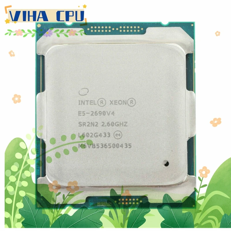 

Процессор Xeon E5 2690 V4 2,6 ГГц четырнадцать нуклеи 35M 135 Вт 14 нм LGA 2011-3 E5-2690V 4 ЦП E5-2690 V4