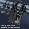 OLAF 300mAh Wireless Bluetooth Earphones TWS Hanging-Neck Magnetic Headphones Sports Running Handsfree Earbuds Support SD Card 5