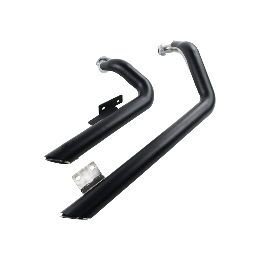 ハーレー　XG750ストリート　IRONHEAD D2Z01 マフラー 2-Into-2 フルエキゾーストシステム ツインカットマフラー