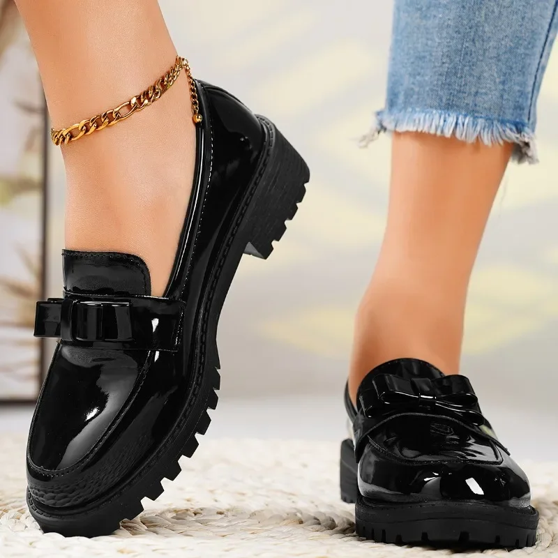 2025 Summer New Sexy Round Toe Retro Solid Color Mary Jane Lolita Shoes Designer Casual Shopping Womens High Heels Zapatos Mujer 2