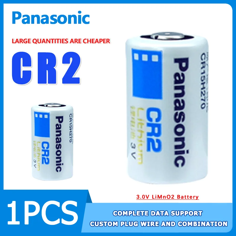 L'Imballaggio Della Scheda Blister Della Batteria Panasonic Cr2 3V È Adatto Per La Batteria Al Litio Della Fotocamera Canon Fujifilm Della Fotocamera 