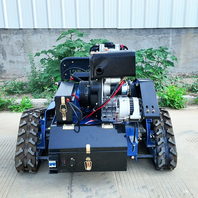 Customizable powerful 24V remote-controlled lawn mower self-propelled suitable for home garden mowing robot 5