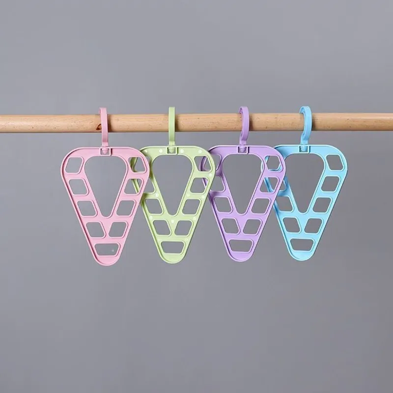 Triangle Clothes Hanger Magic Rotating Closet Organizer Space