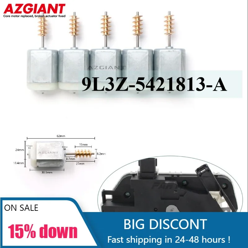 Muslimb Car Door Lock Attuatore Latch Mini Motore Per Ford Mustang, Edge, Lobo, Lincoln Mkx, Mark Lt Blocking Power