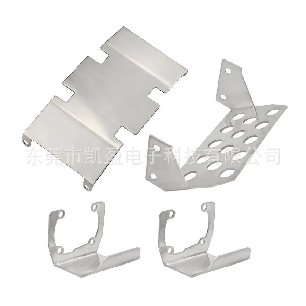 Climbing vehicle AXIAL SCX10 second generation 90046 90047 90059 Chassis armor bridge egg guard