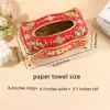 Luxury Continental Acrylic Tissue Box Kitchen Tissue Storage Box Handkerchief Toilet Tissue Holder Home Storage Supplies 5