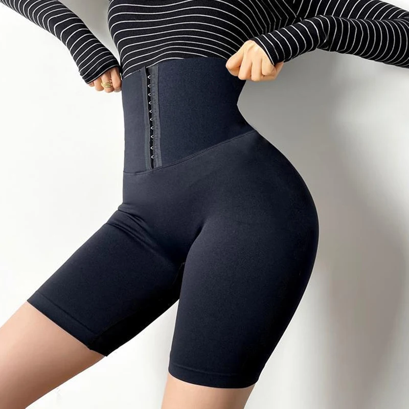 High Waist Short Leggings Women Solid Fitness Pants Casual Leggings Sports Skinny Leggins tights for women