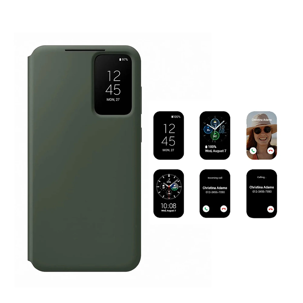Samsung Smart View Wallet Case with Card Slot and Viewing Window
