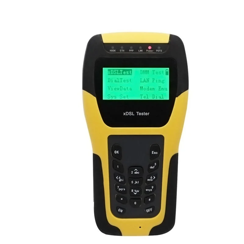 St332B Adsl Tester Multi-Funzionale Supporto Modem Emulazione Funzione Ping Quadrante Dmm Adsl2 Xdsl Tester