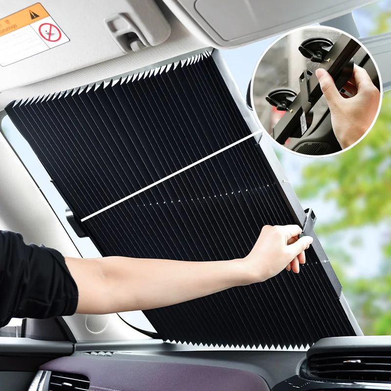 CarSunScreenSunscreenHeatInsulationSunShieldAutomatic