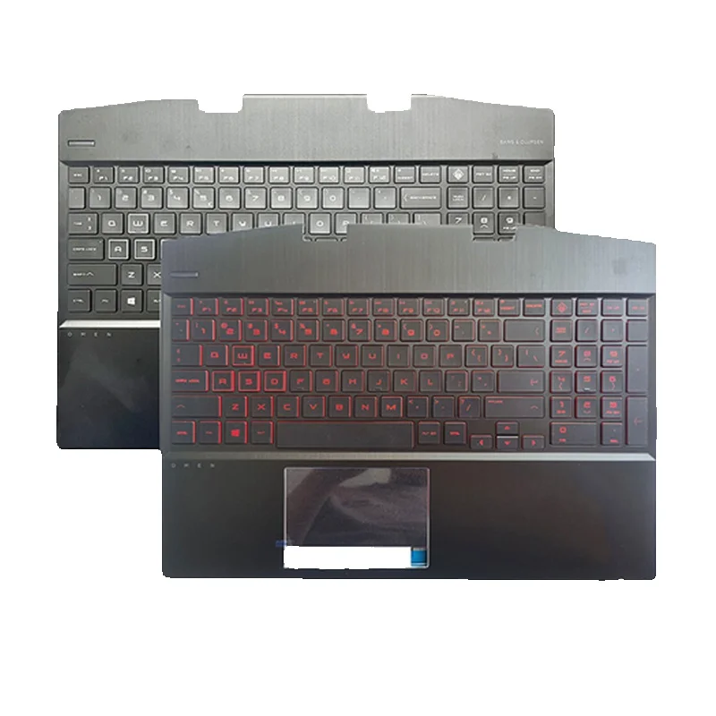 

New US Keyboard For HP OMEN 5 Air 15-DH 15-DH000 TPN-C143 Gamer Laptop Keyboard With Backlit Top Case Notebook Replacement Red