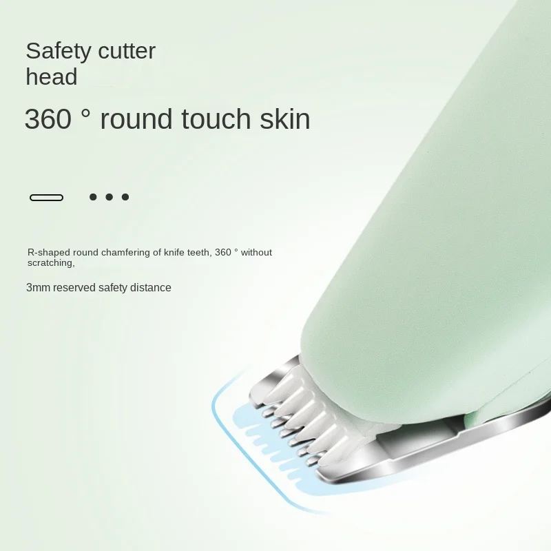 Mini Electrical Pet Cat Dog Foot Artifact Shaving Hair Clipper Low-Noise USB Rechargeable&LED Light Profesional Grooming Device