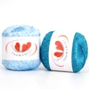 50G пряжа Sequin Stitch Yarn Line Yarns Hand Crochet Threads Parnter Yarn Summer Ice Silk Mercerized Yarn 265meters 4