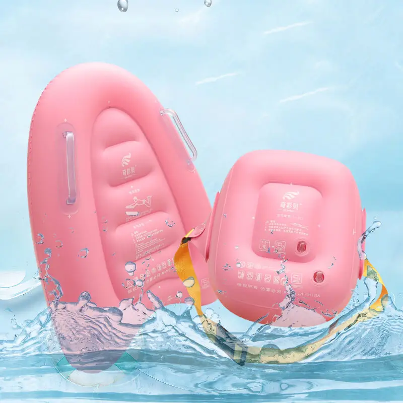 Inflatable Floating Board Adults Swimming Learning Tools Swim Training Kickboard Kids Surfboard Flutterboard Pool Floats Plate