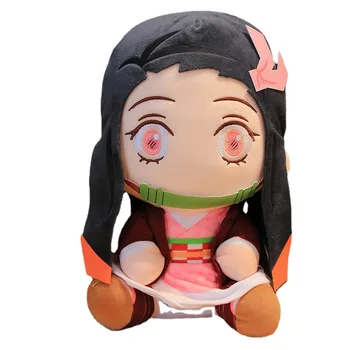 20cm Demon Slayer Plush Doll Tanjirou Nezuko Zenitsu Anime Movie Stuffed Toy Kimetsu No Yaiba Game Plushie Figure Kids Gift 6