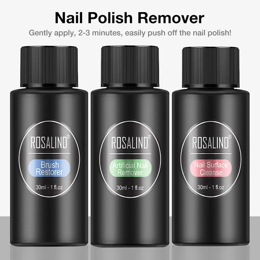 Description Picture 2 of item1pcs 30ml Nail Degreaser Removes Excess Gel Enhances Shine UV LED Nail Gel Polish Brush Cleaner