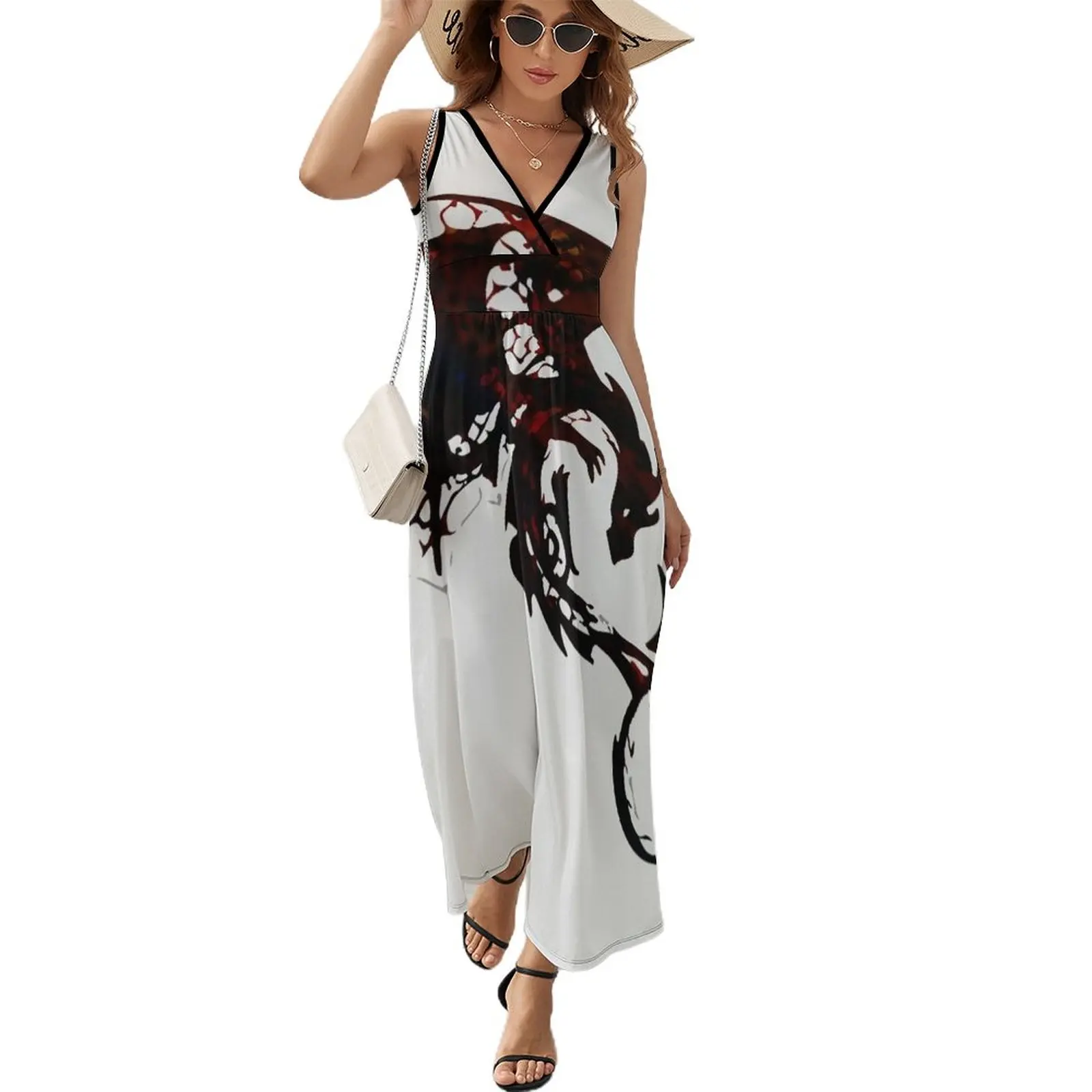 

Fate of the Dragon Sleeveless Dress loose women's dress evening dress summer dresses women 2023 women's evening dresses