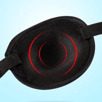 1Pcs Pirate Eye Patch Unisex Single Eye Patch Eyepatch One Eye Washable Adjustable Concave Eye Patch Kid Pirate Cosplay Costume 2