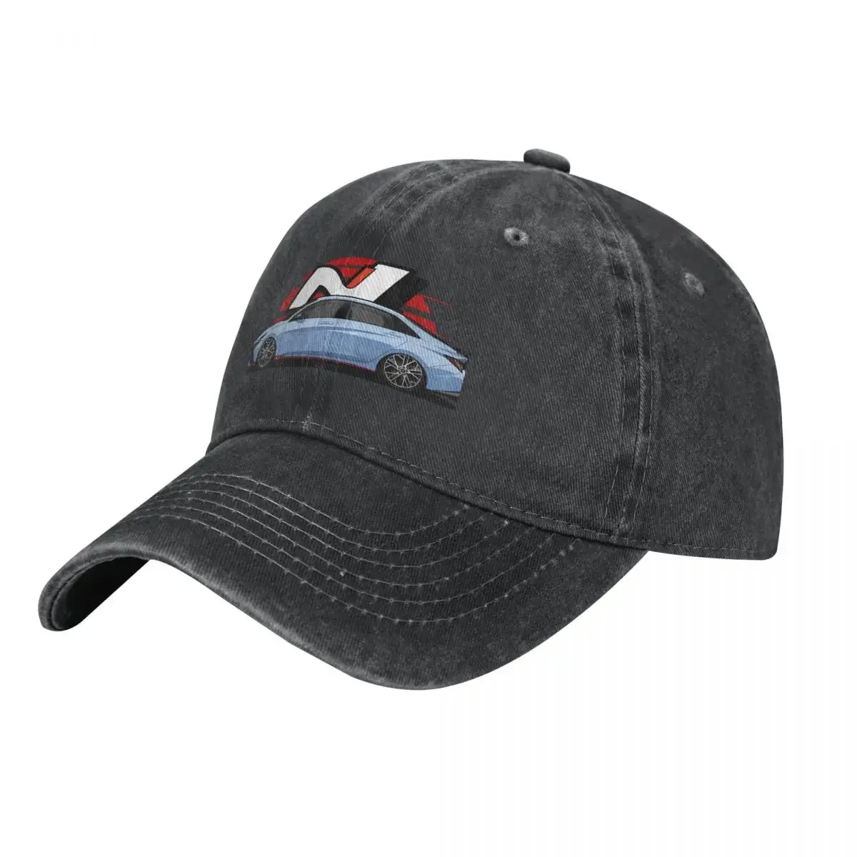 

i30N Sedan/Elantra N Side View Cowboy Hat sun hat Snapback Cap Anime Hat Ladies Men's