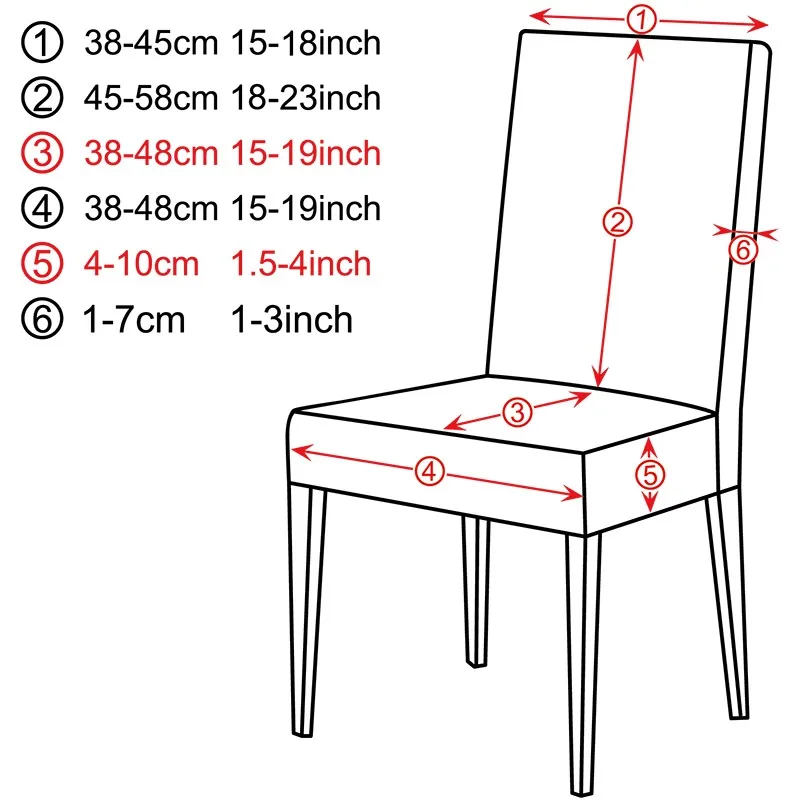 Chair Cover 28 Colors Choice Universal Size Chair Cover Big Elasticity Seat Protector Seat Case Hotel Living Room