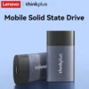 Lenovo Portable External SSD, Large Capacity Hard Drive 512GB/1TB, Durable and High-Performance Storage Chip, Plug and Play
