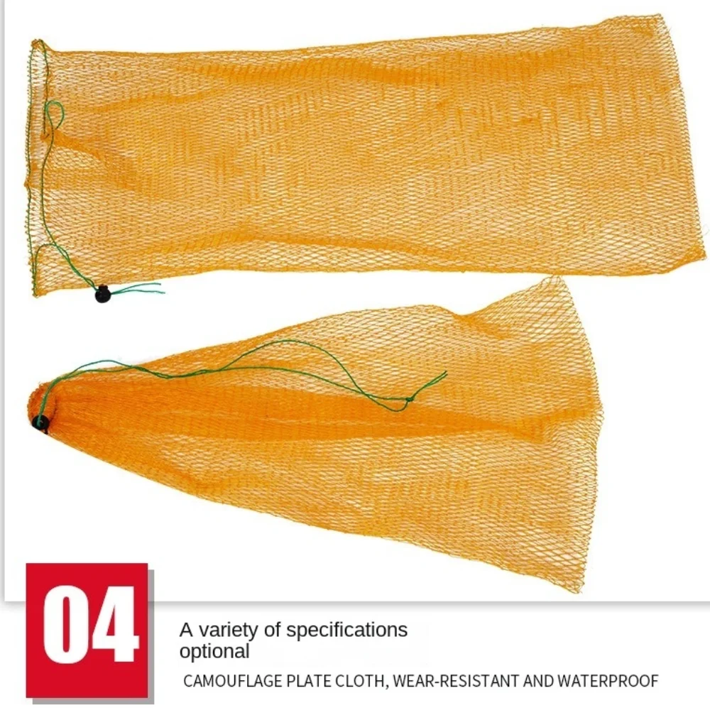 Nylon faltbare Fischernetztasche Jaring Nylon Simpan Ikan Pancing leichtes Fischnetz leicht zu tragen leicht – Detail 7