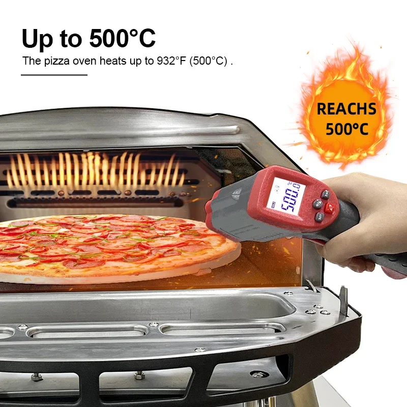 Home high quality automatic portable gas oven pizza ovens for sale