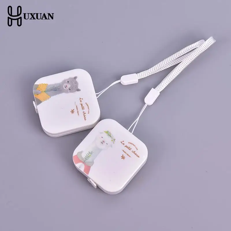150cm Portable Children Height Ruler Centimeter Inch Roll Tape Alpaca Tape Measure Retractable Ruler Girls Gifts Leather