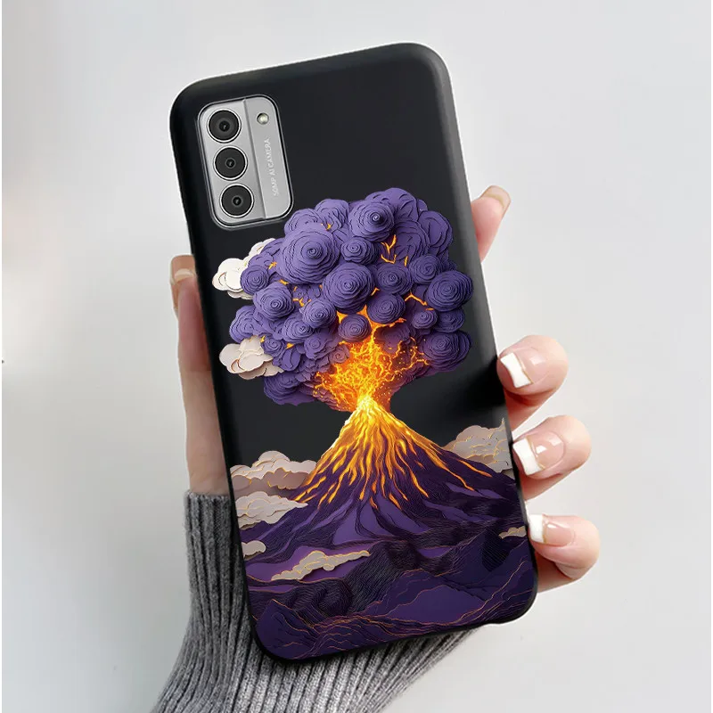 Silicone Soft Black Aesthetic Cute Cat Astronaut Phone Case Bumper Shell