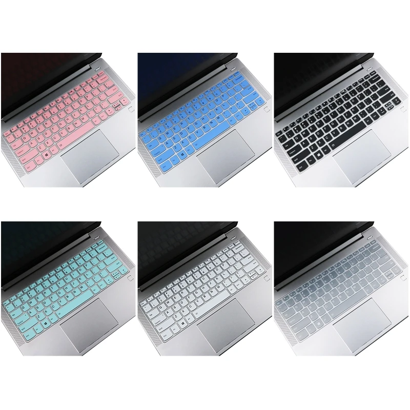 LenovoIdeaPad YOGASlim 보호 필름용 노트북 컬러 실리콘 키보드 커버