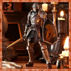 Anime Dark Souls Figures Demon'S Souls Action Figurine Fluted Armor Model Pvc Statue 590 Knight Armor Collection Toys Doll Gifts